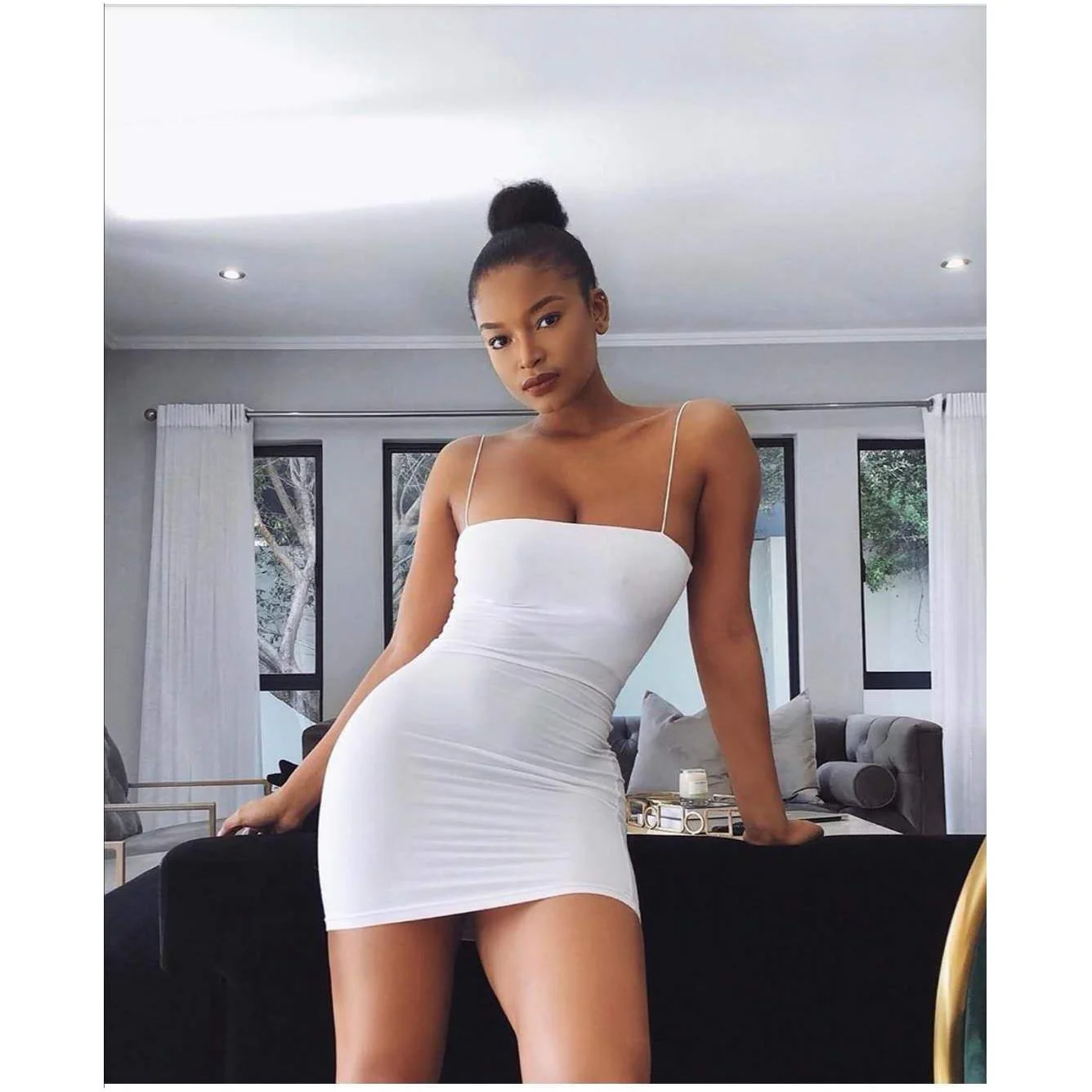 off Shoulder Mini Dress - Image 2
