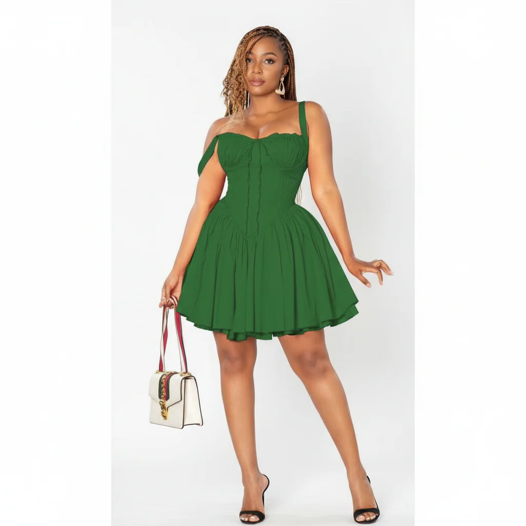 Off The Shoulder Lace Mini Dress - Image 2