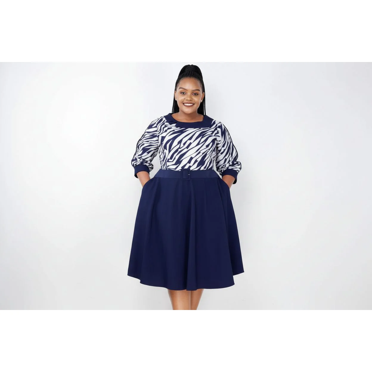 Office Style plus size Dress.