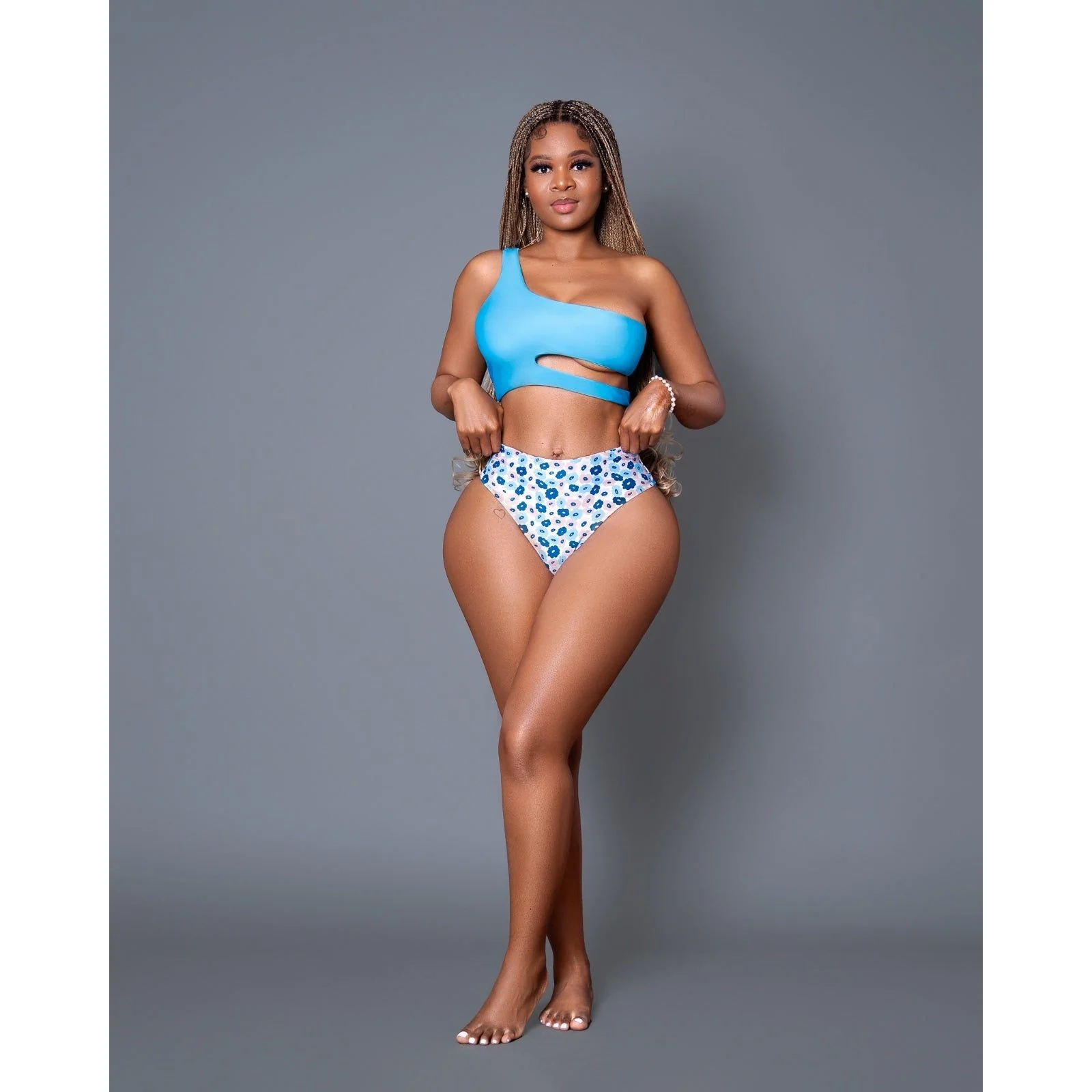 One Off-Shoulder Swimwear sexy bikini set. - Image 3