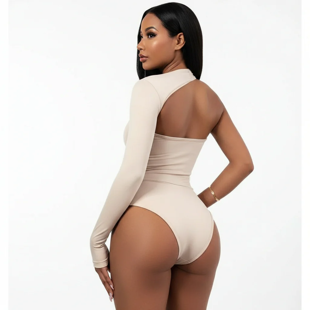 One Shoulder Sexy Bodysuits