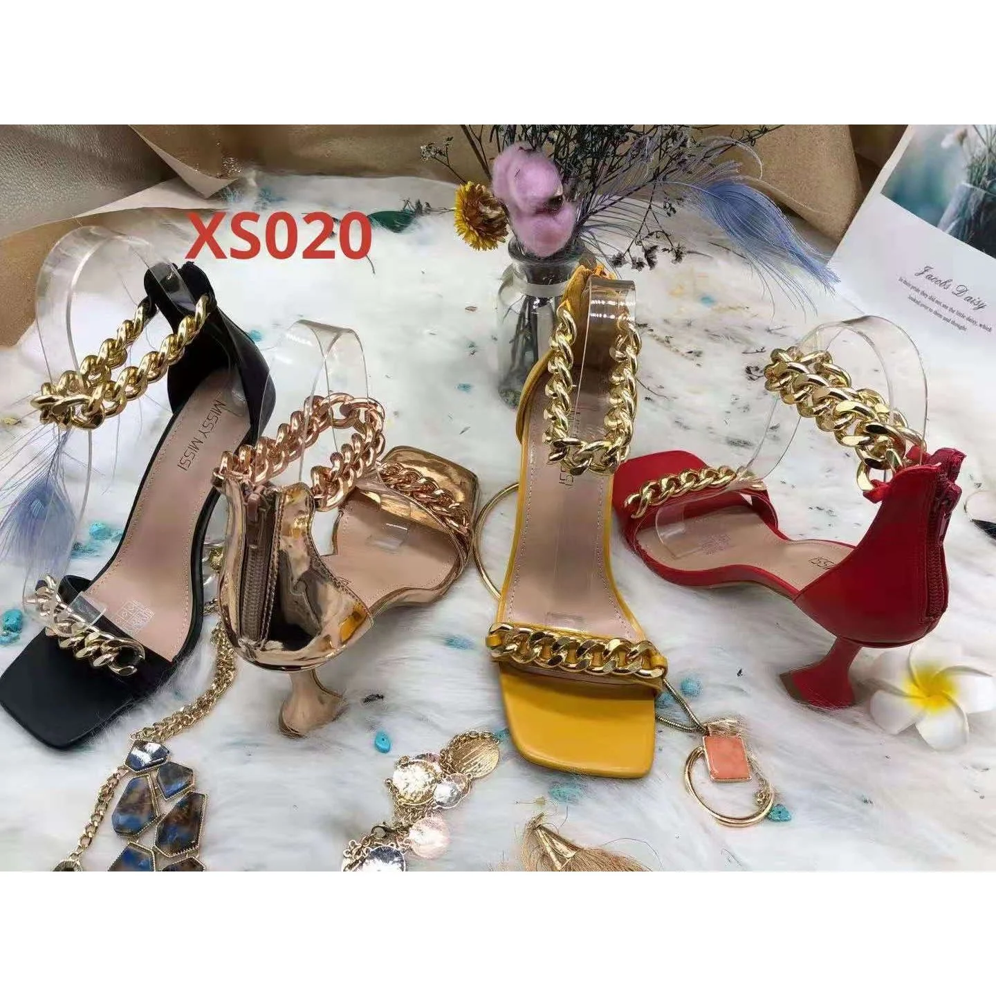 Outdoor Open Toe Heel Shoes - Image 3