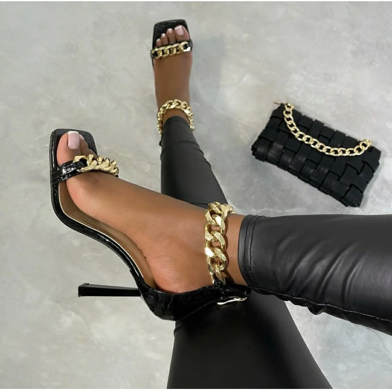 Outdoor Open Toe Heel Shoes - Image 4