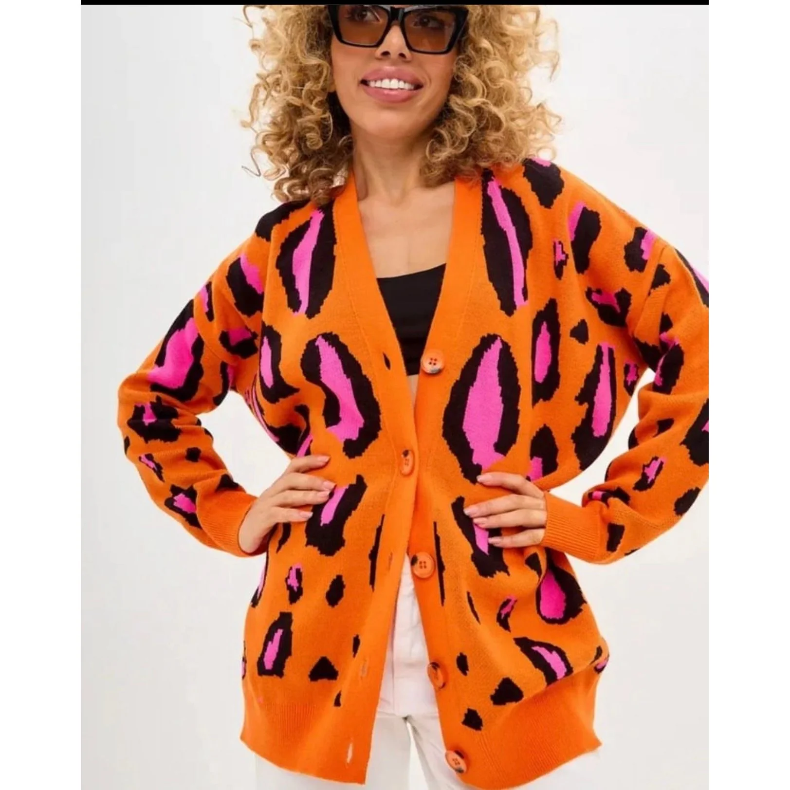 Over size winter Cardigan - Image 7