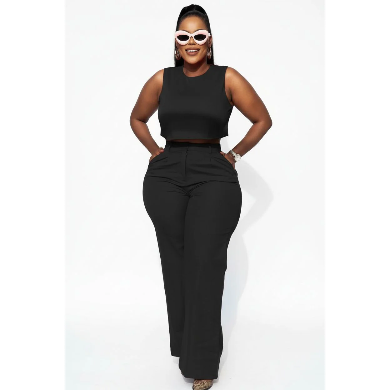 Palazzo Pant and Top set. - Image 5