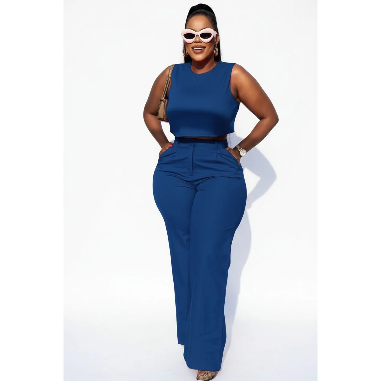 Palazzo Pant and Top set. - Image 6