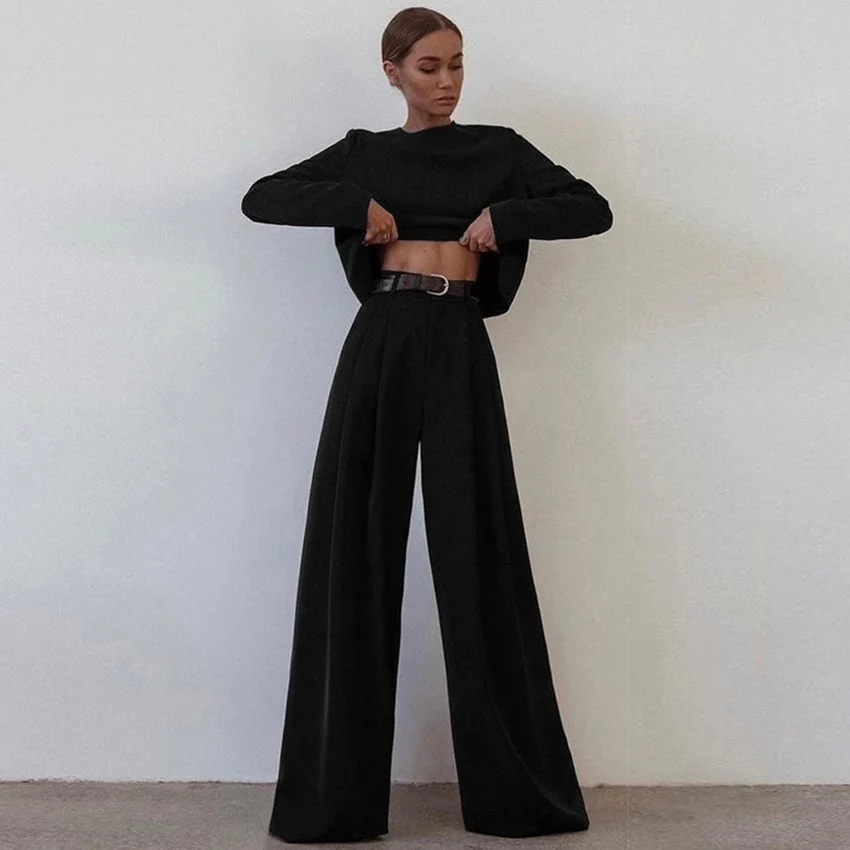 Palazzo Pants and Top Mujar Set - Image 4