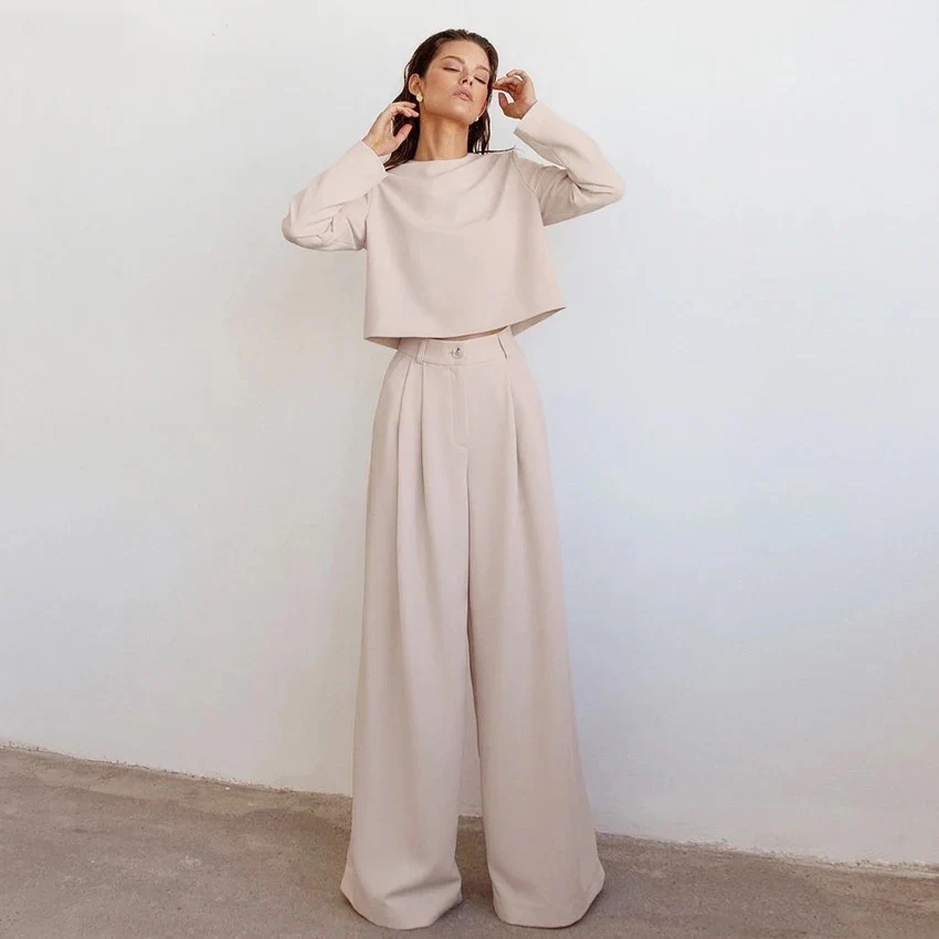 Palazzo Pants and Top Mujar Set - Image 5