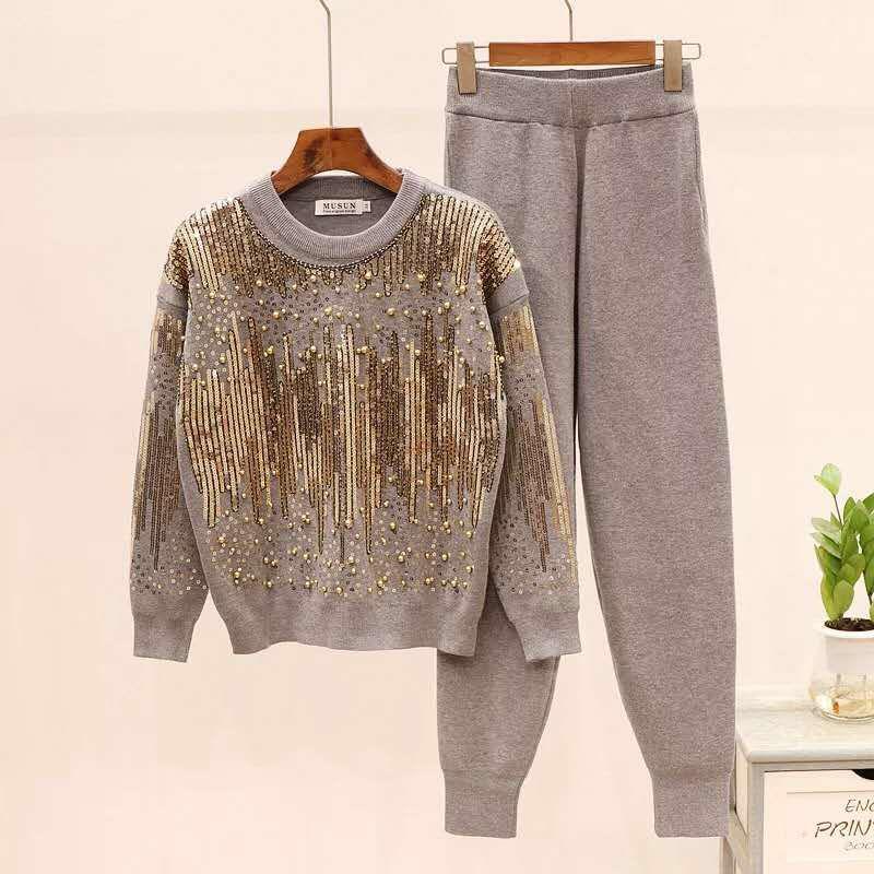 Knitted Sweater Set - Image 2