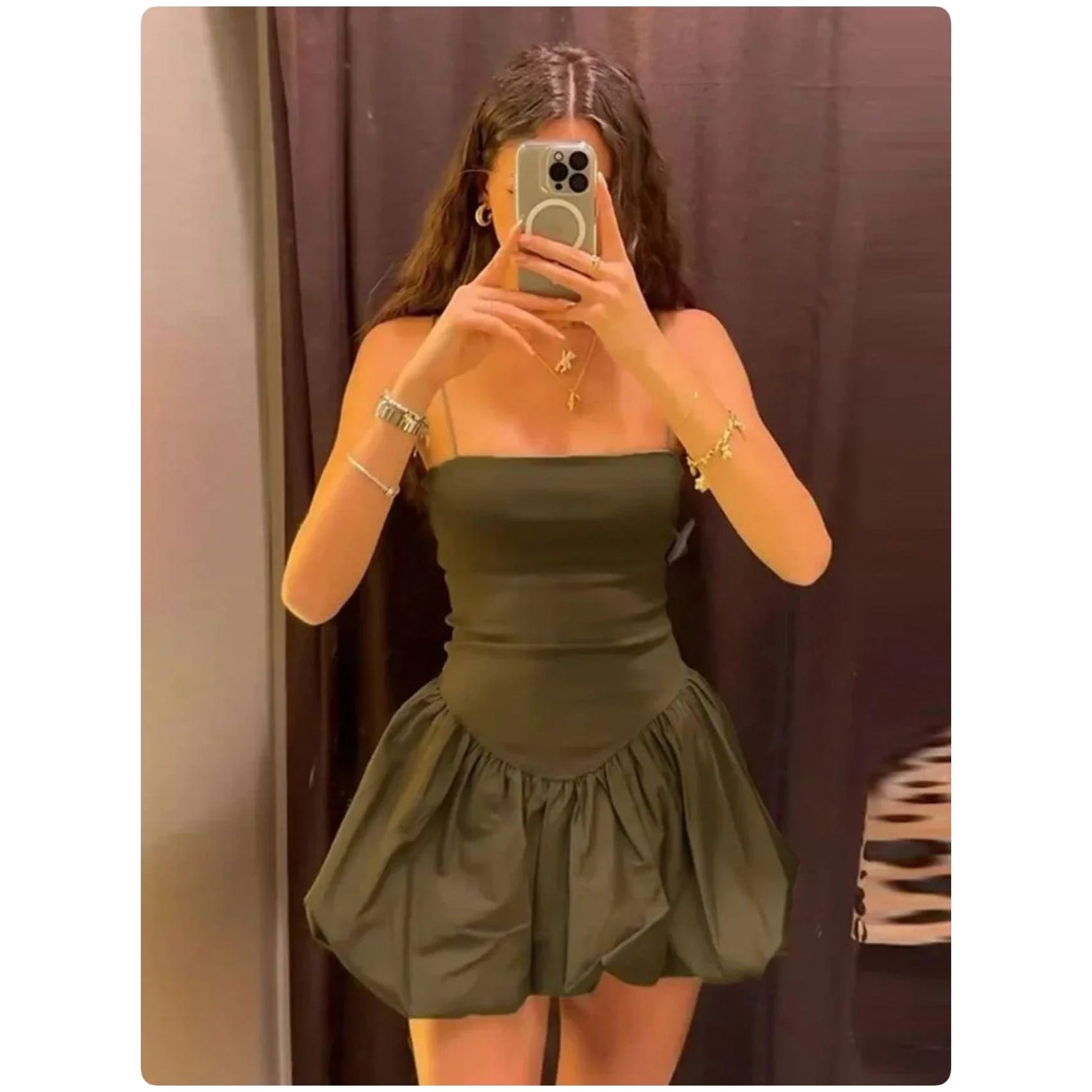 Plain Short Summer Dress. - Image 2