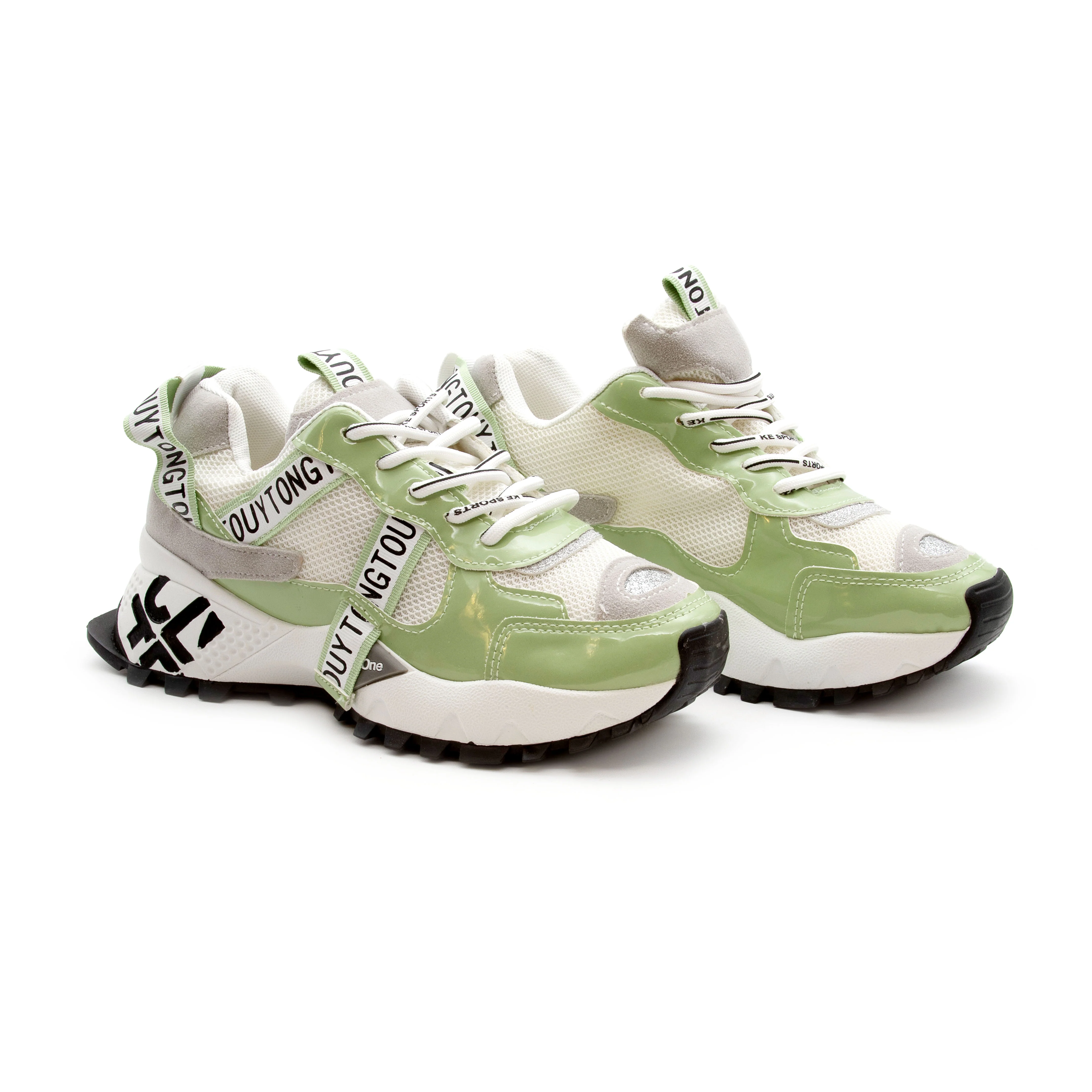 Platform Lace-Up Sneaker Shoes - Image 3