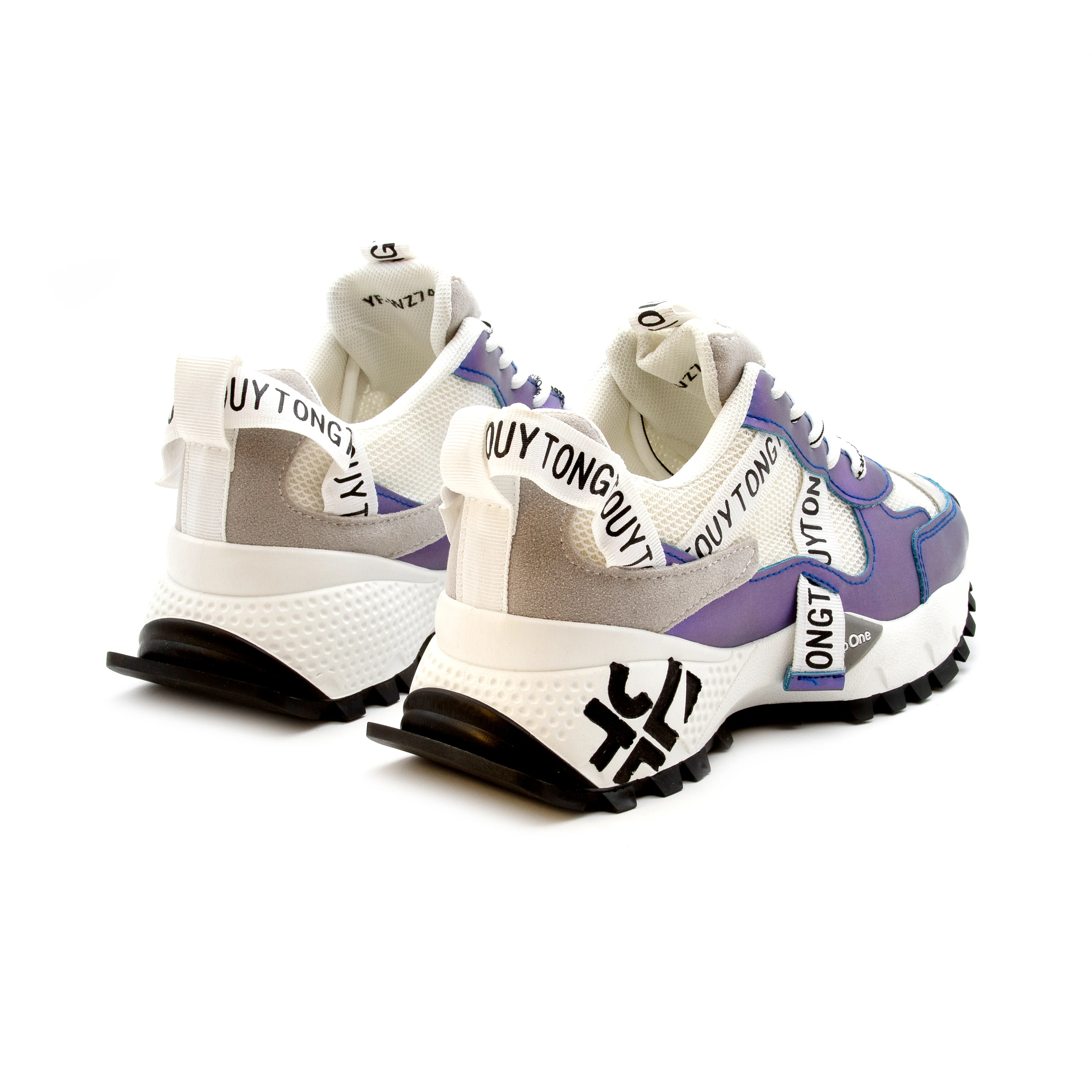 Platform Lace-Up Sneaker Shoes - Image 5