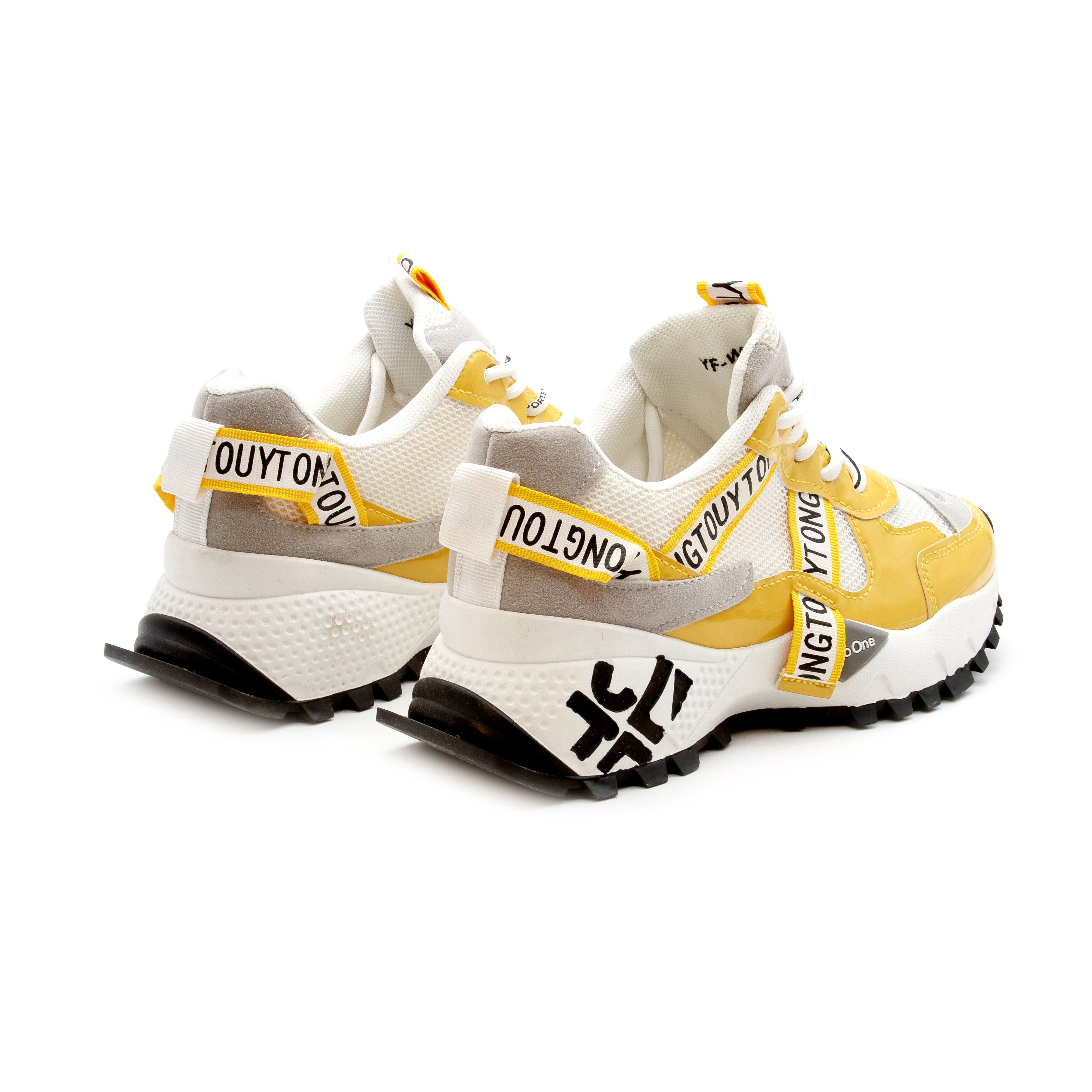Platform Lace-Up Sneaker Shoes - Image 9