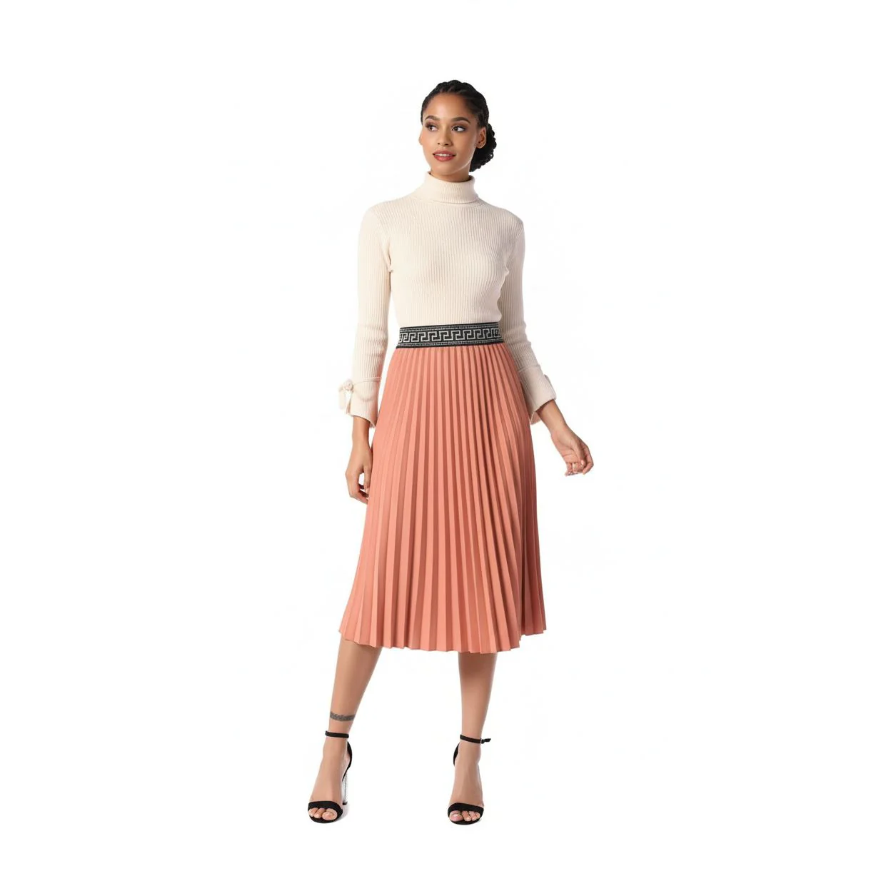 Pleated maxi Skirt  - Image 4