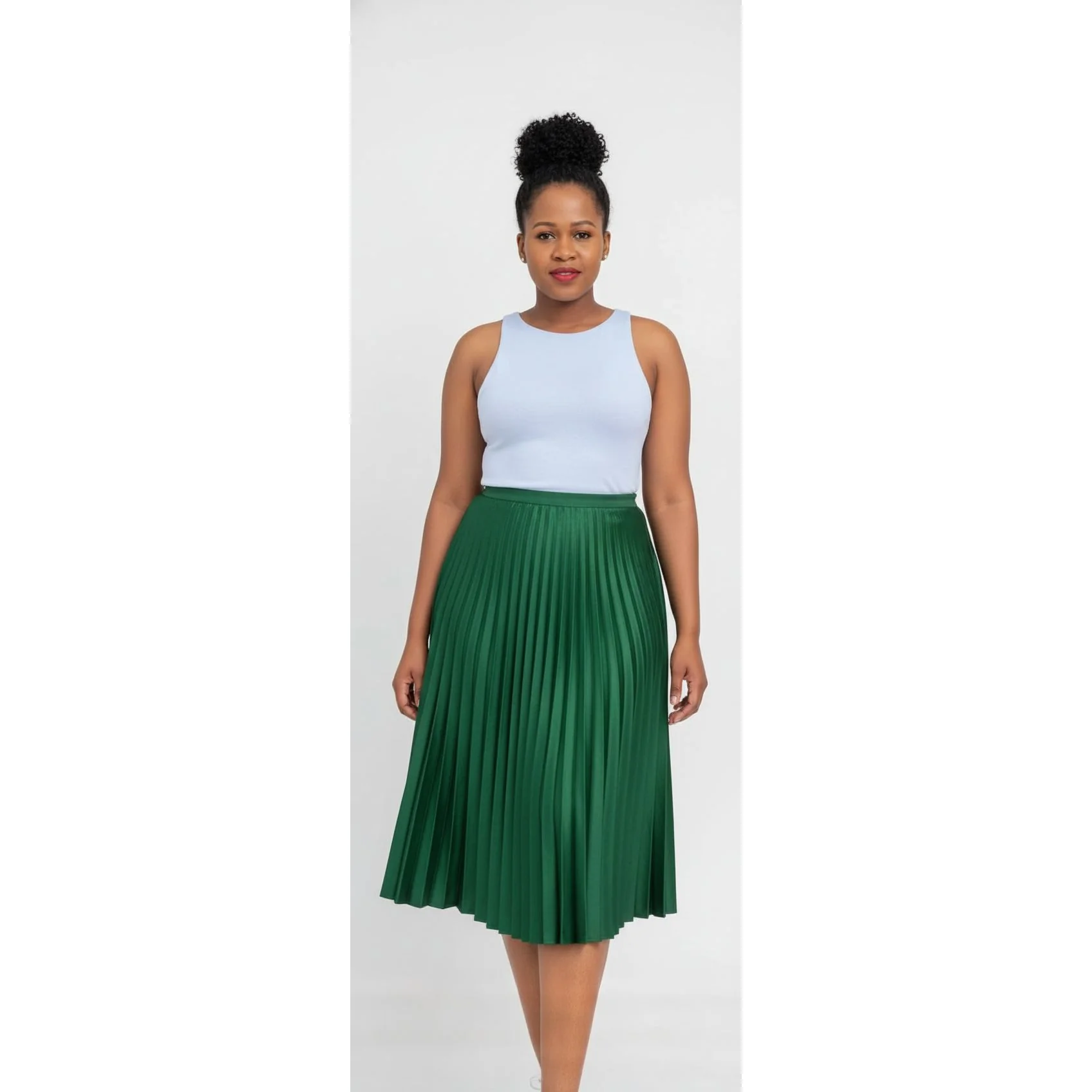 Pleated Vintage Skirt - Image 6