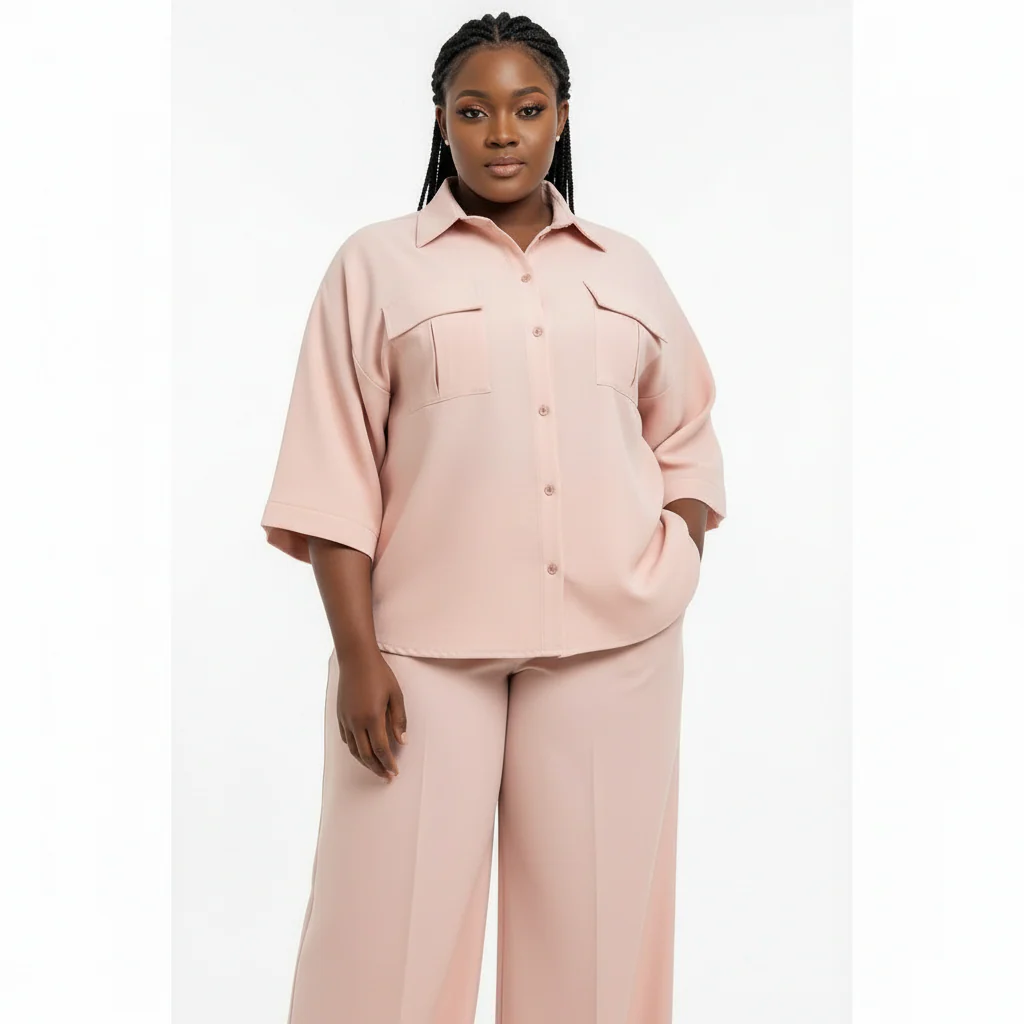 Plus Size Shirt and Long Pants set - Image 3