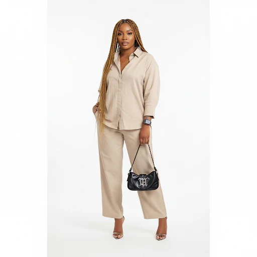 Plus Size Shirt And Pants Set - Image 2