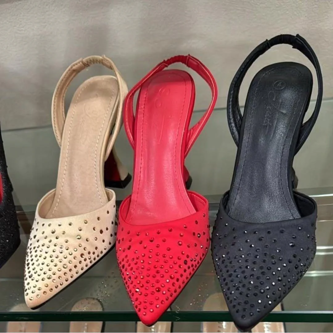 Pointed Closed Toe Heel Shoes - Image 4