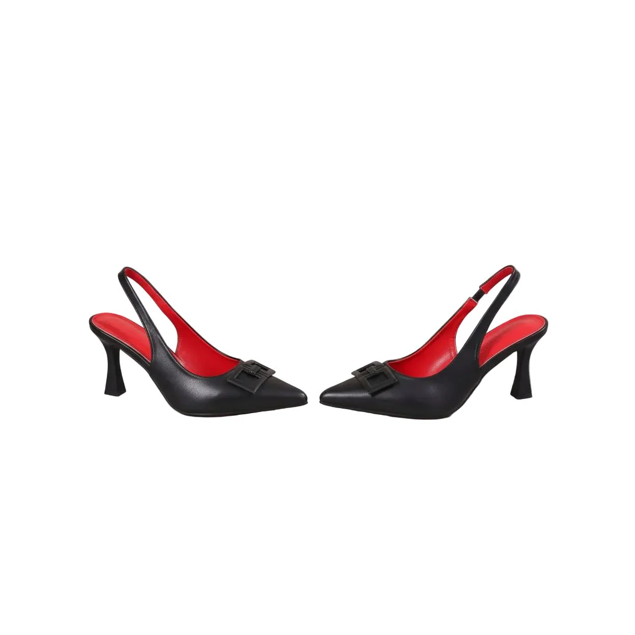 Pointed Heel Slingback Pumps - Image 2
