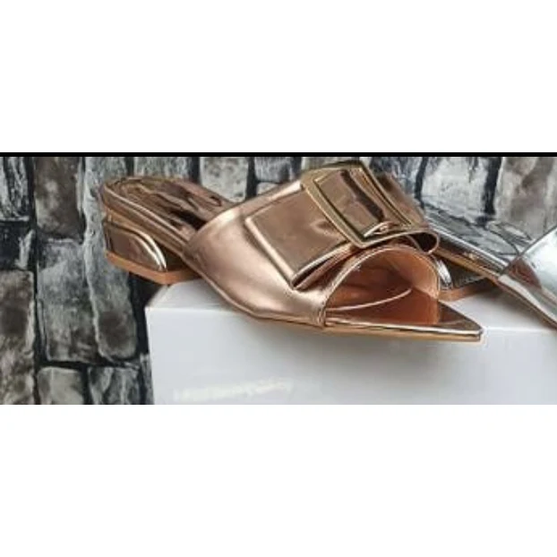 Pointed Toes Flat Sandals - Image 3