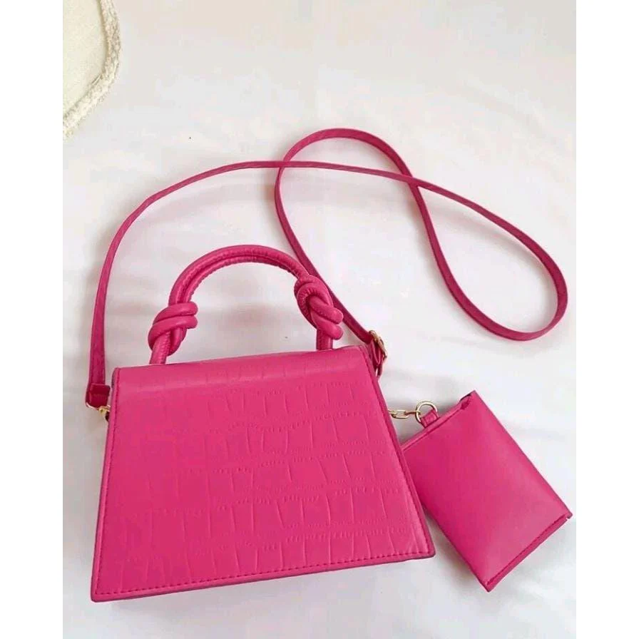 Portable Crossbody Flap Handbag - Image 2