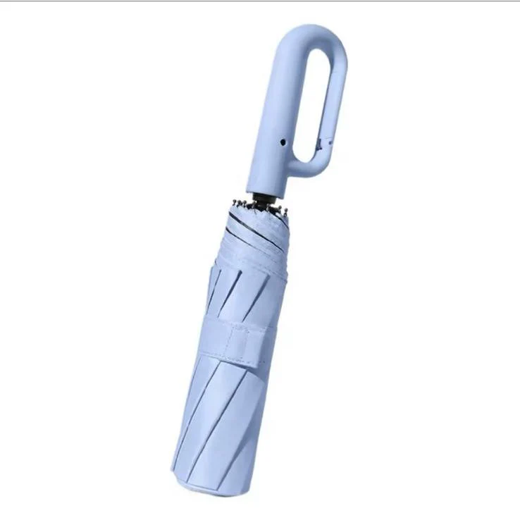Portable Folding Umbrella With Hook Handle - Image 2