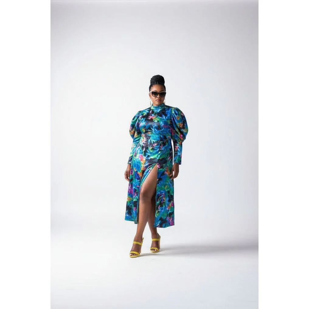 Print Maxi Dress  - Image 2