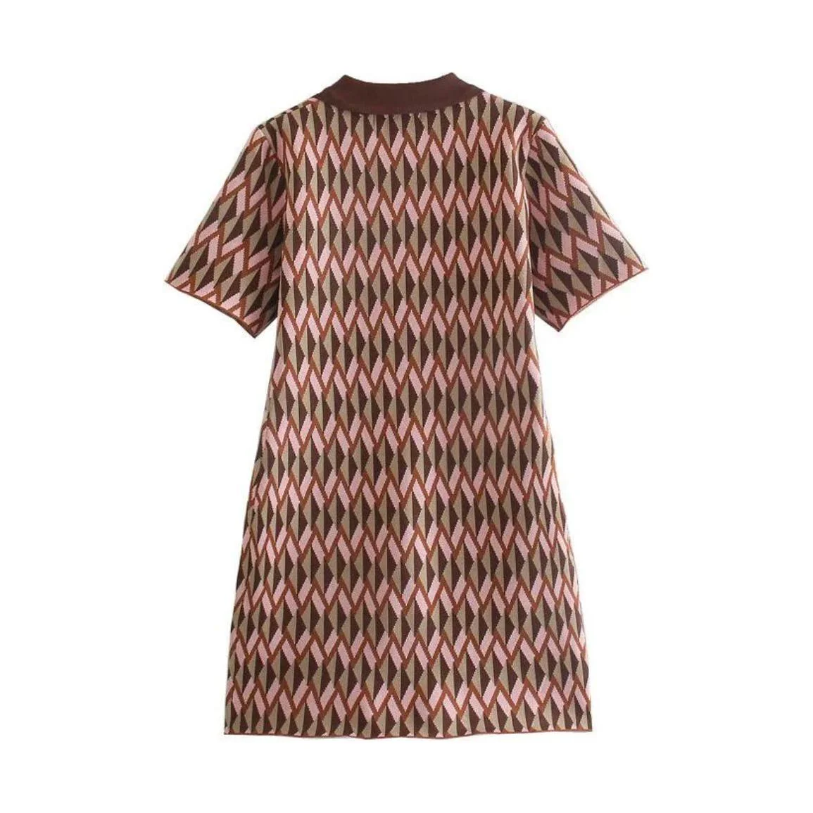 Print Midi Golf Dress - Image 7
