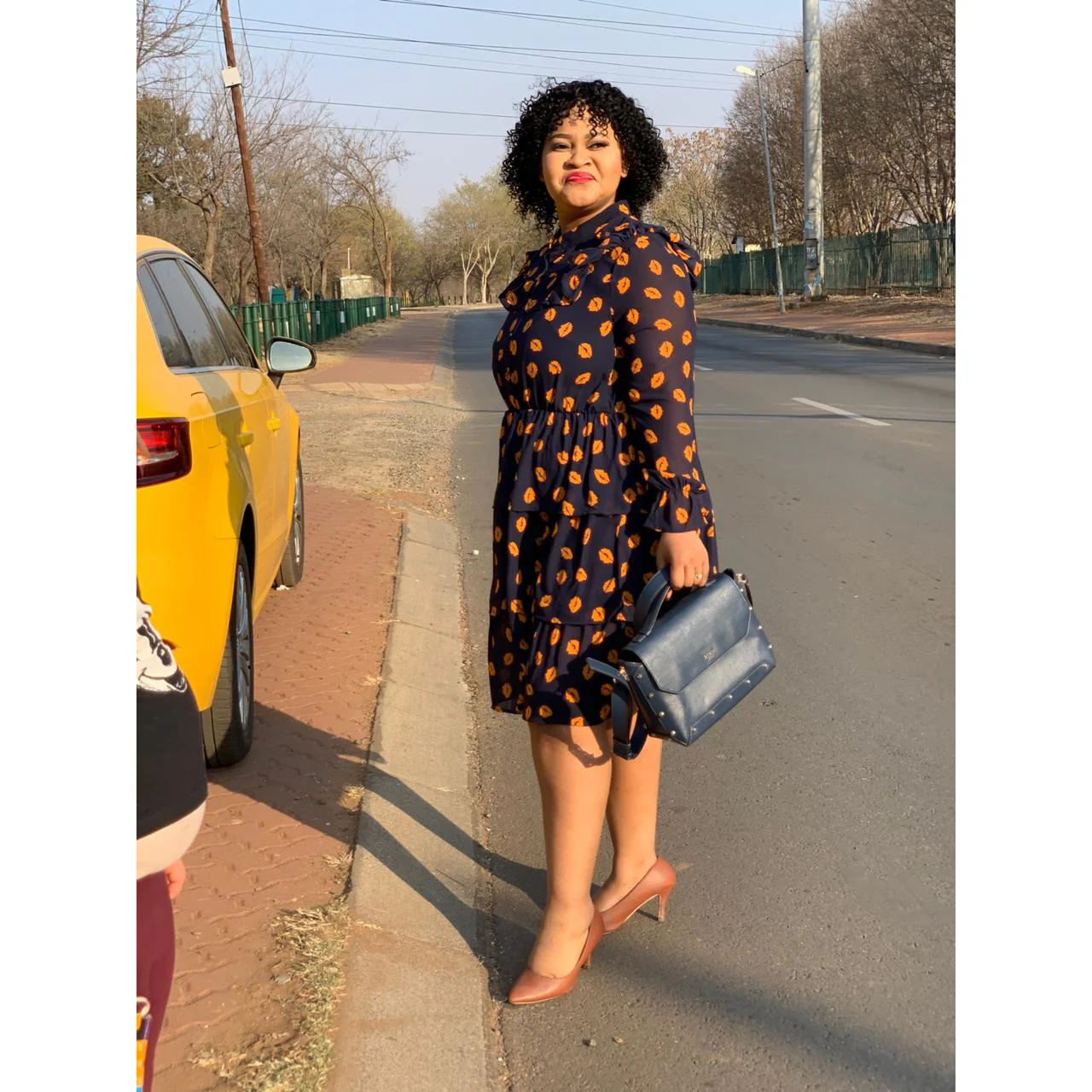 Print Vintage Dress  - Image 3
