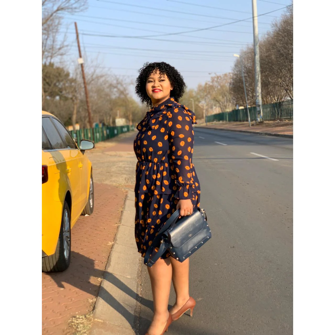 Print Vintage Dress  - Image 7