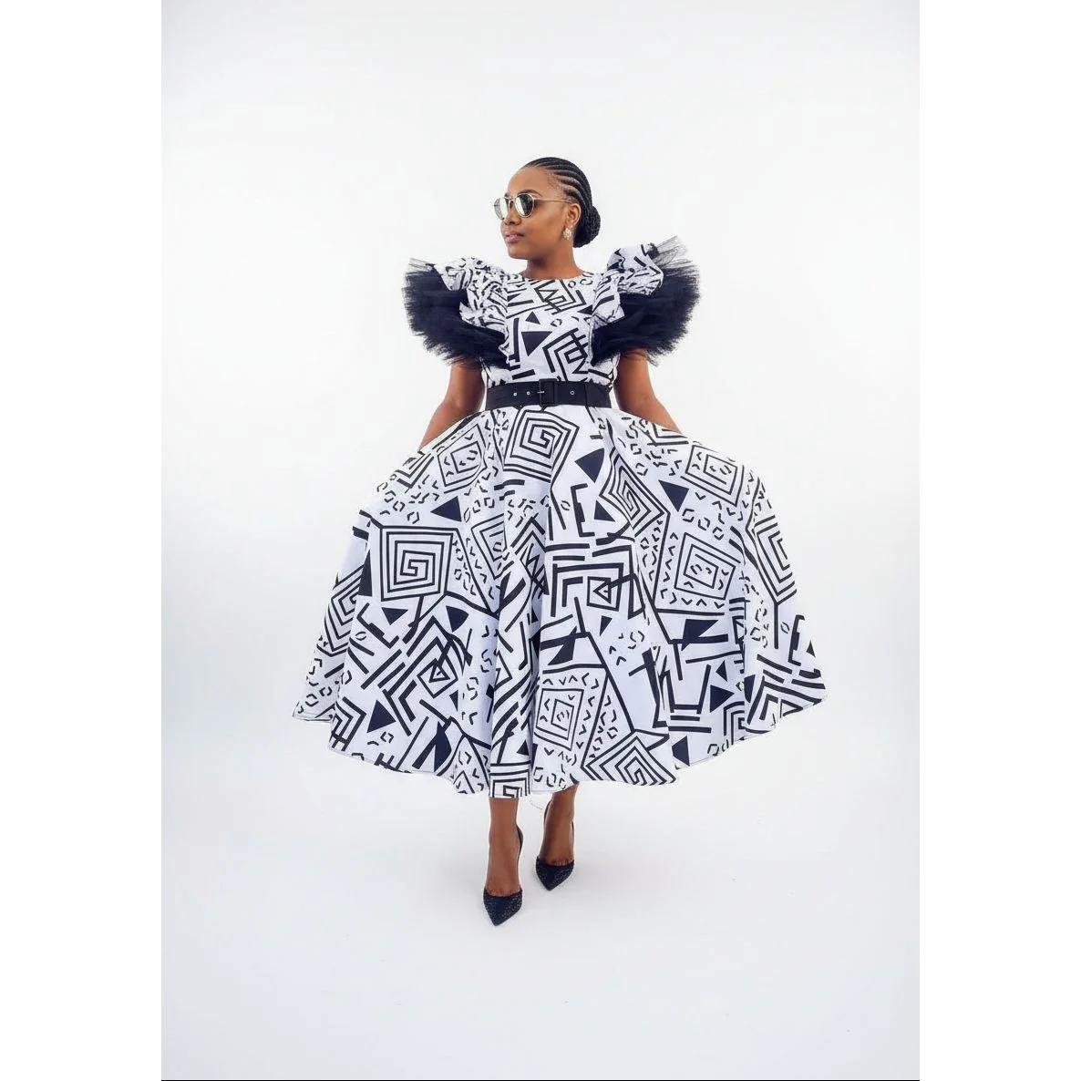 Printed Ankara Traditional Dress