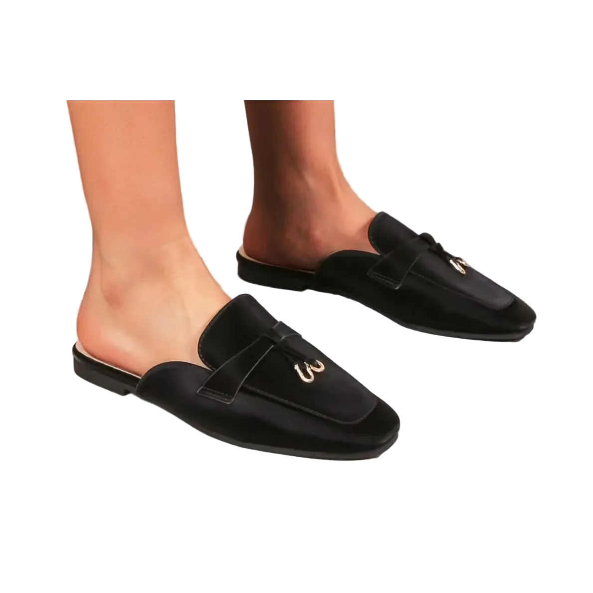 Push In Loafer With Dainty Knot Trim - Image 4