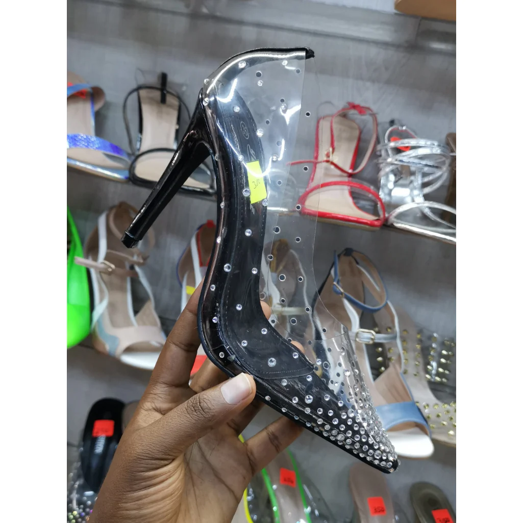 PVC Pumps Stilettos High Heels Shoes  - Image 6