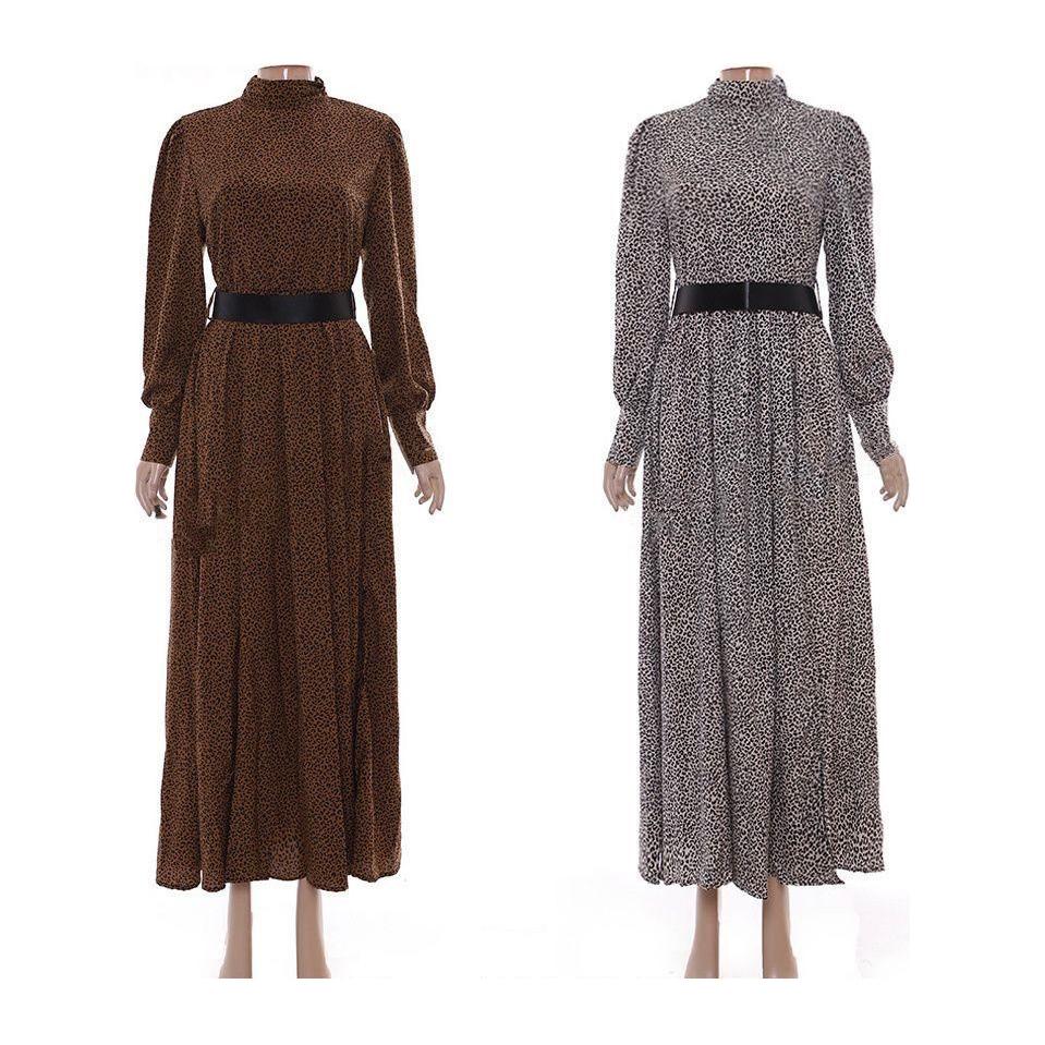 Round Neck High Waisted Dress - Image 2