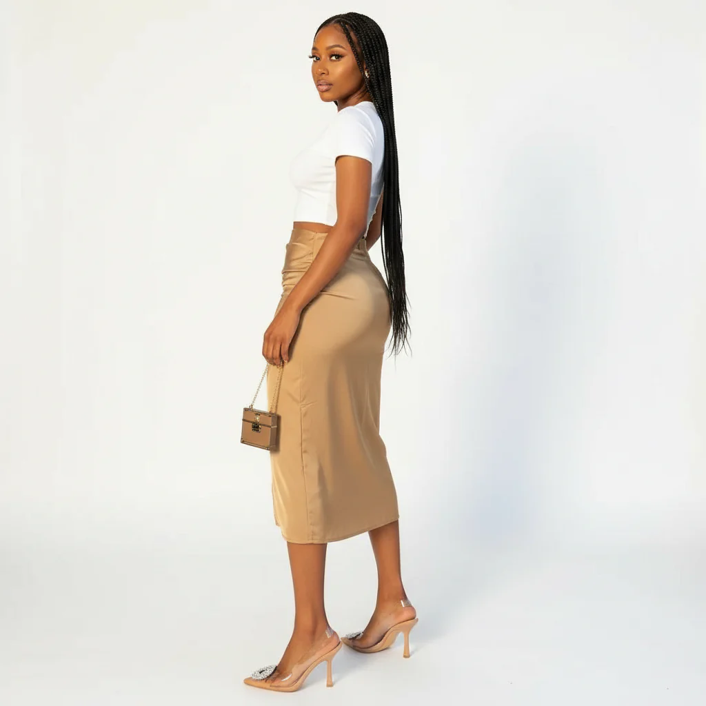 Sexy Split Up Skirt - Image 5