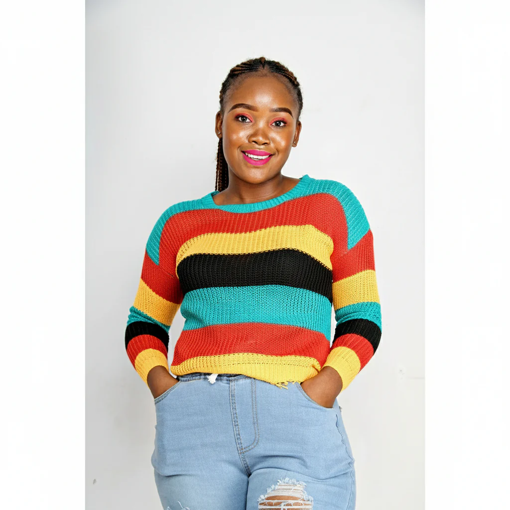 Rainbow Sweater Jersey - Image 4