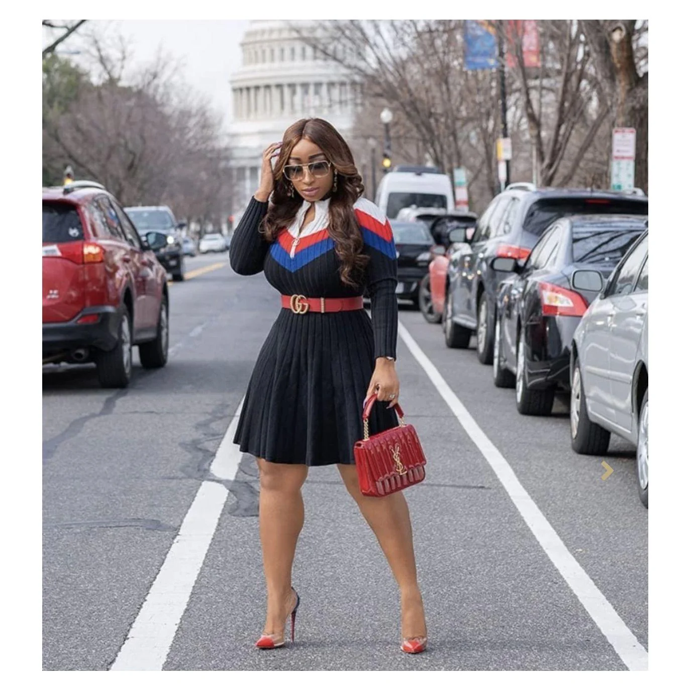 Ribbed Sweater Dress - Image 11