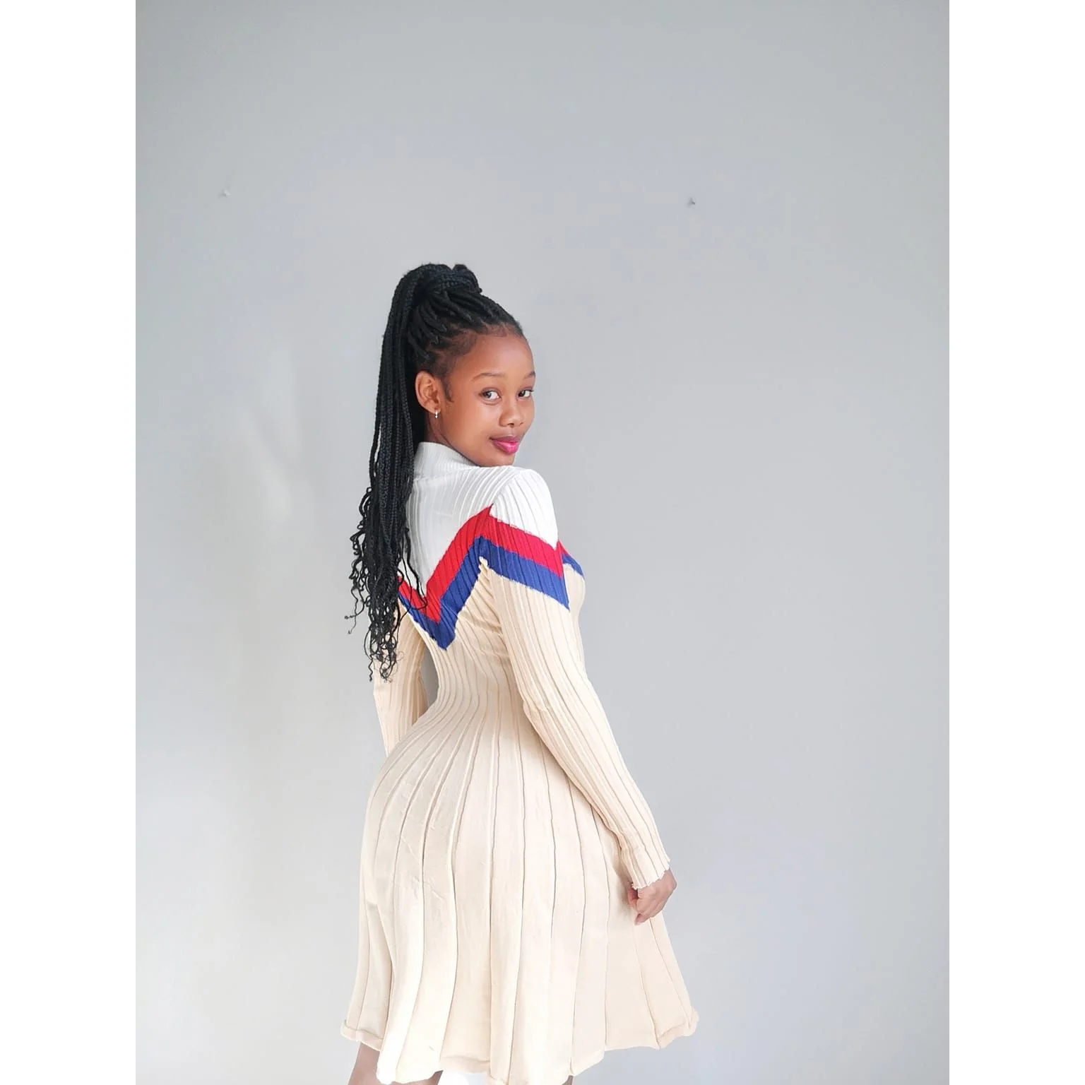 Ribbed Sweater Dress - Image 16