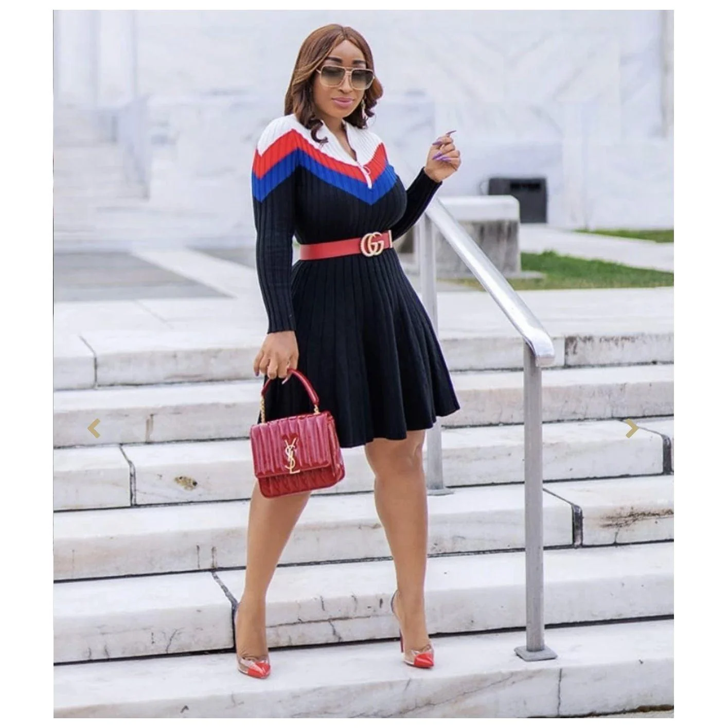 Ribbed Sweater Dress - Image 4