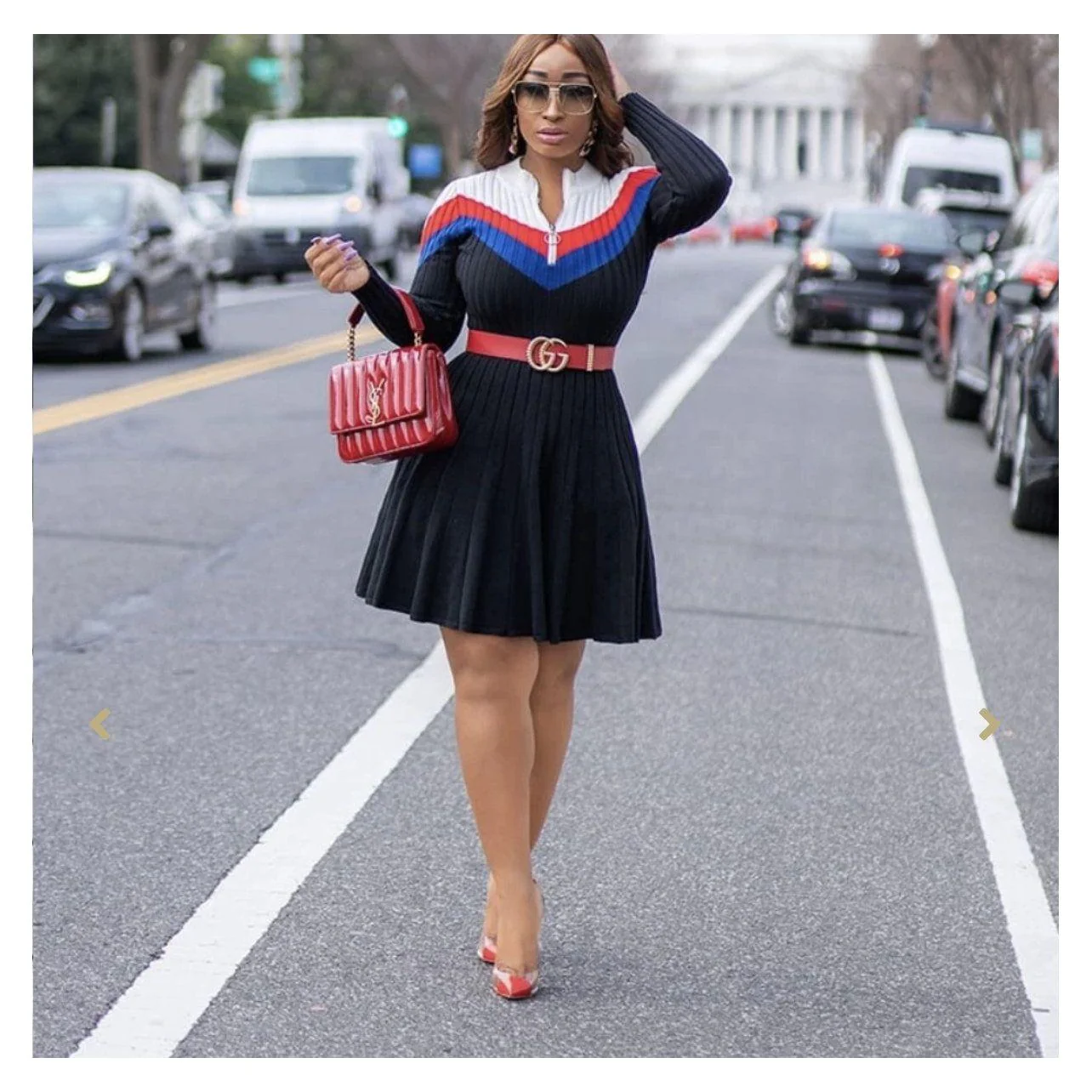 Ribbed Sweater Dress - Image 5