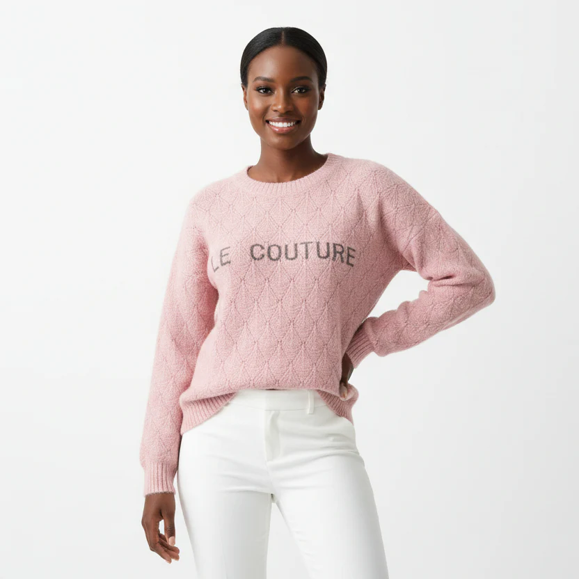 Round Neck Knitted Top - Image 3
