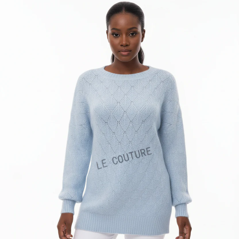 Round Neck Knitted Top - Image 4