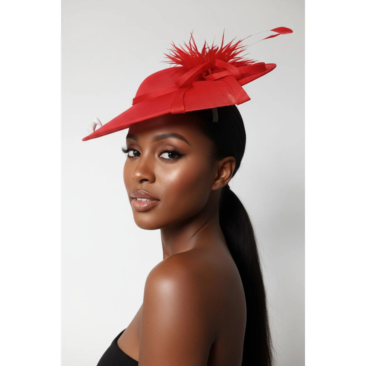 Royal Ascot Big Fascinator Formal Hat - Image 2