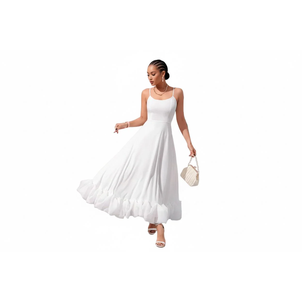 Ruffle Hem Dress - Image 2