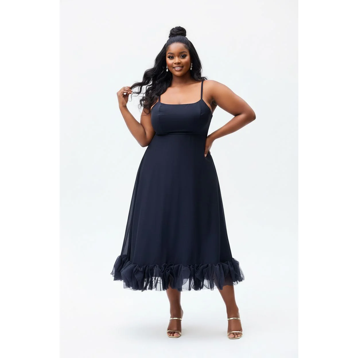 Ruffle Hem Dress - Image 3