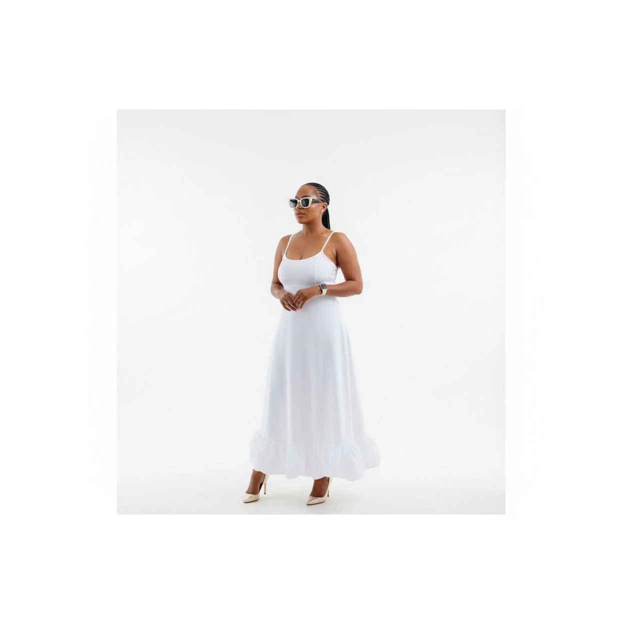 Ruffle Hem Dress - Image 4