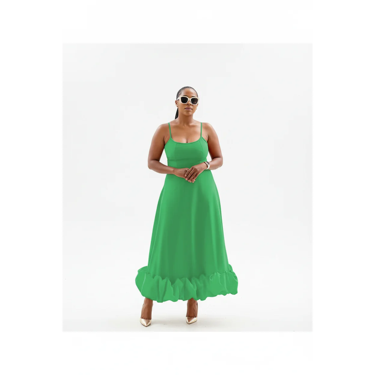 Ruffle Hem Dress - Image 6
