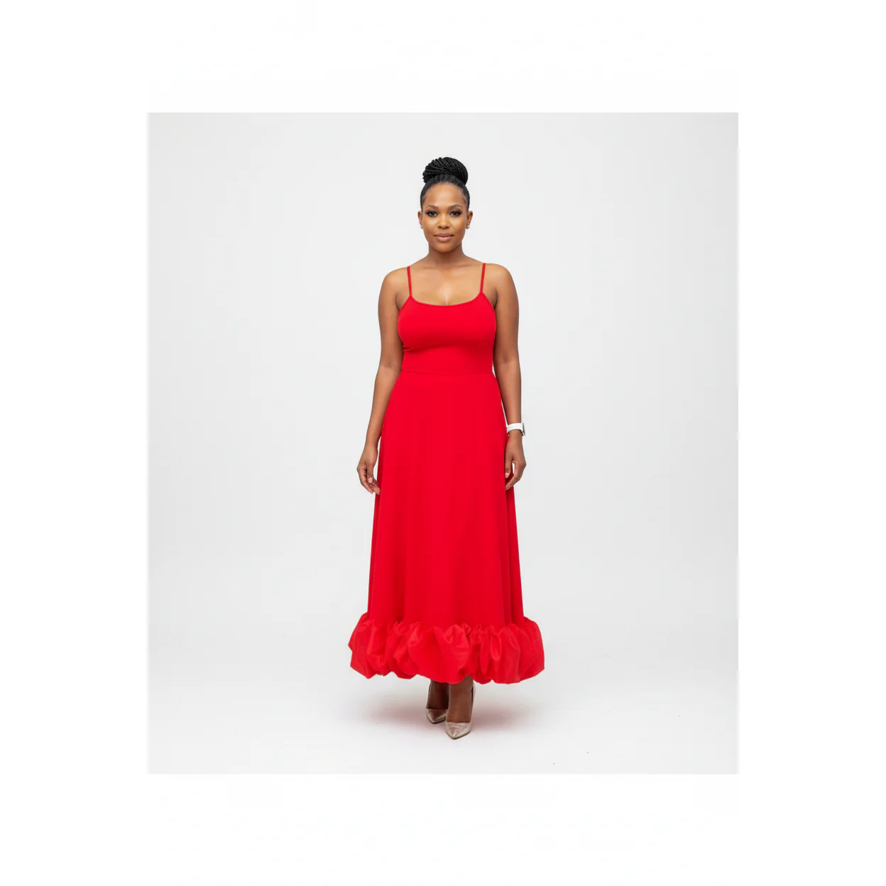 Ruffle Hem Dress - Image 7