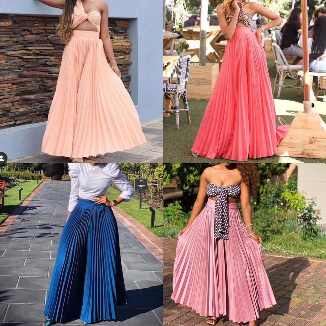 Satin pleated Palaza Pants - Image 3