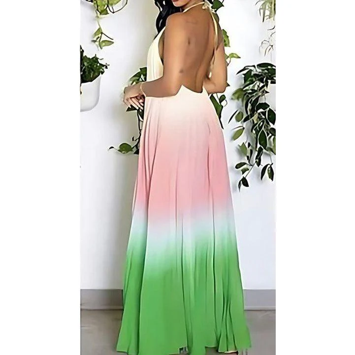 Sexy Backless Maxi Dress - Image 2